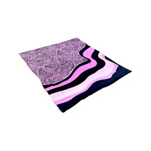 Vintage oversized Charles Jourdan Paris silk shawl